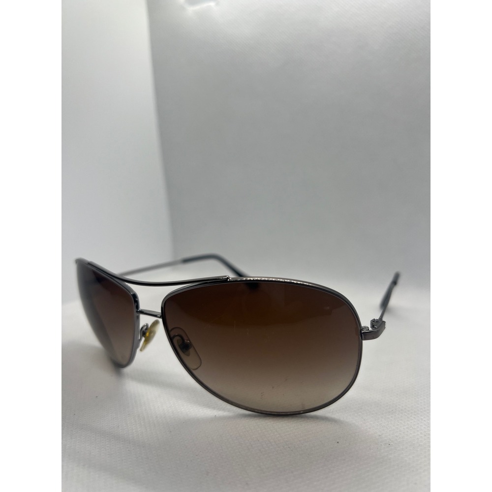 Ray-Ban‎ Aviator Sunglasses Gunmetal Frame Brown Gradient Lens RB3293